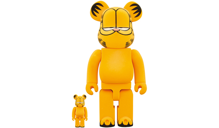 BE@RBRICK GARFIELD Flocky Ver. 100％ & 400％