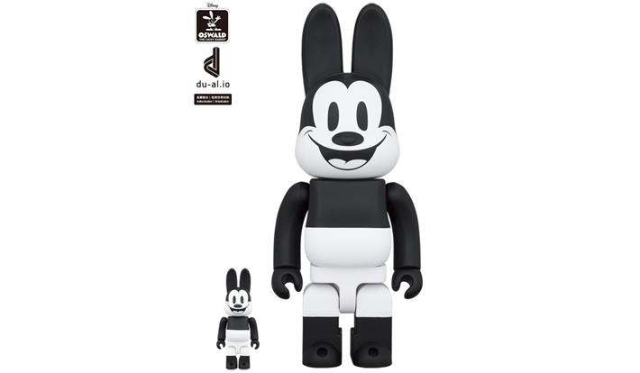 R@BBRICK Oswald the Lucky Rabbit 100％ & 400％