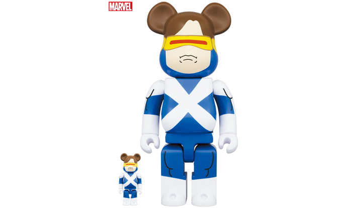BE@RBRICK CYCLOPS (VARIANT SUIT Ver.) 100％ & 400％