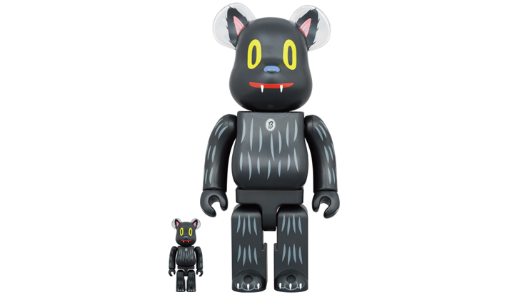 BE@RBRICK Gary Baseman "Blackie the Cat" 100％ & 400％