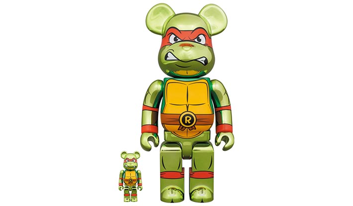 BE@RBRICK RAPHAEL CHROME Ver. 100％ & 400％