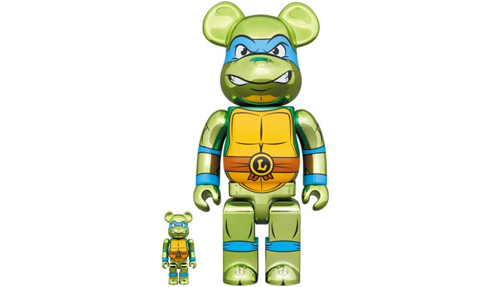 BE@RBRICK Leonardo Chrome Ver. 100% & 400%
