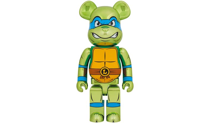 BE@RBRICK LEONARDO CHROME Ver. 1000％