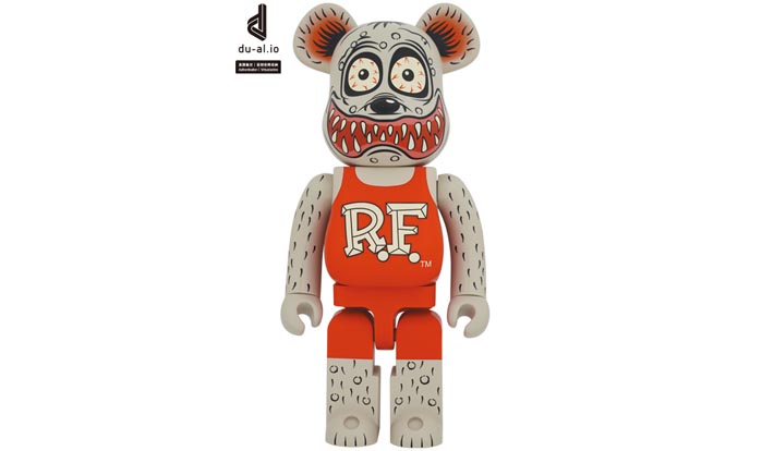 BE@RBRICK RAT FINK GRAY Ver. 1000%
