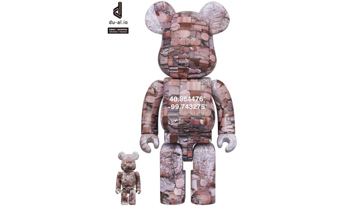 BE@RBRICK Benjamin Grant「OVERVIEW」 NEBRASKA 100％ & 400％