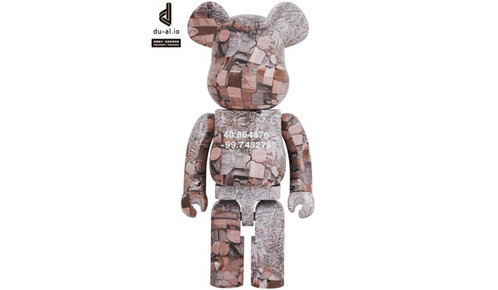 BE@RBRICK Benjamin Grant「OVERVIEW」 NEBRASKA 1000％