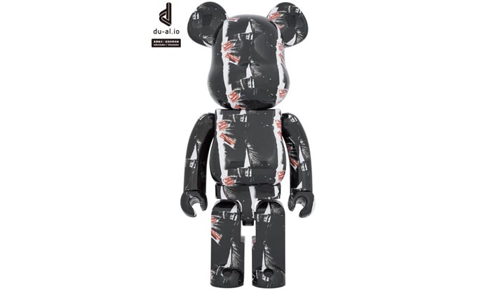 BE@RBRICK Andy Warhol × The Rolling Stones ”Sticky Fingers” 1000％