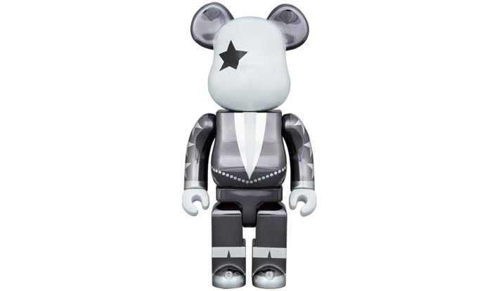 BE@RBRICK KISS STAR CHILD CHROME Ver.1000％