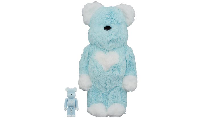 BE@RBRICK Valmuer BLUE 100％ & 400％