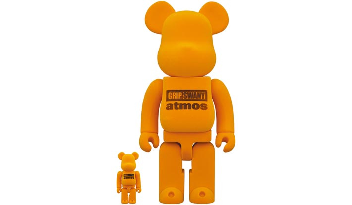 BE@RBRICK atmos × GRIPSWANY 100% & 400%