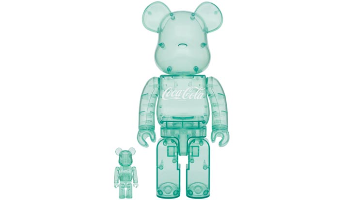 BE@RBRICK Coca-Cola GEORGIA GREEN 100％ & 400％