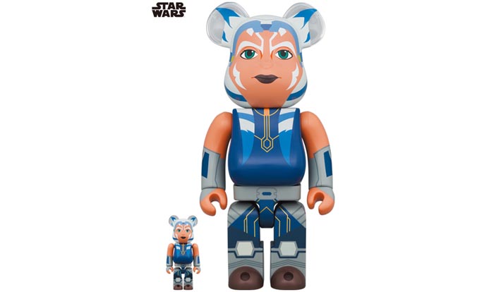 BE@RBRICK AHSOKA TANO (THE CLONE WARS Ver.) 100％ & 400％
