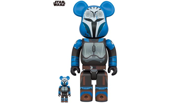 BE@RBRICK BO-KATAN KRYZE (THE MANDALORIAN Ver.) 100％ & 400％