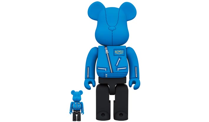 BE@RBRICK Lewis Leathers CYCLONE 100％ & 400％