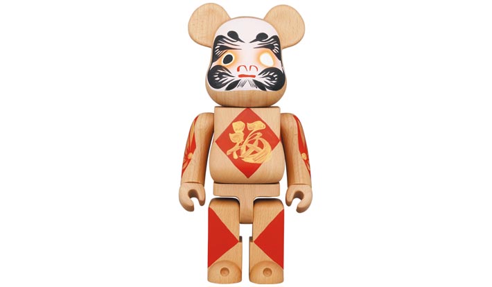 BE@RBRICK カリモク 達磨 参 金 400％
