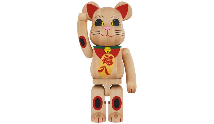 BE@RBRICK カリモク 招き猫 四 400％