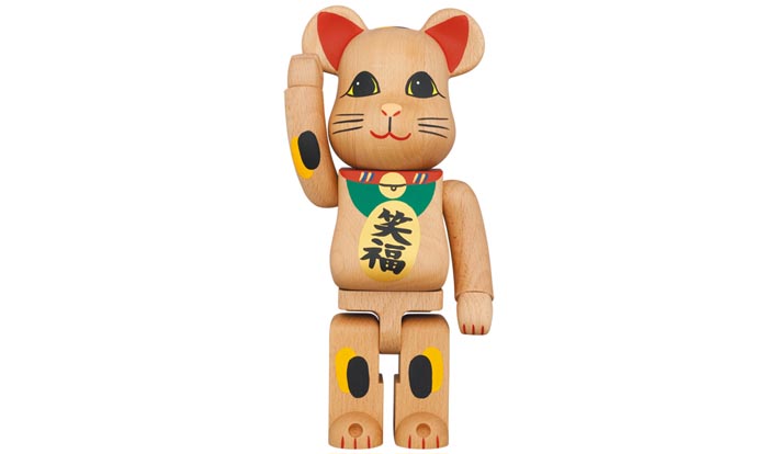 BE@RBRICK カリモク 招き猫 参 1000％