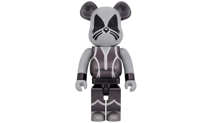 BE@RBRICK KISS CATMAN  CHROME Ver.1000％