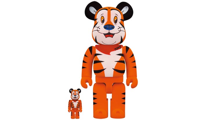 BE@RBRICK TONY THE TIGER FLOCKY Ver. 100％ & 400％