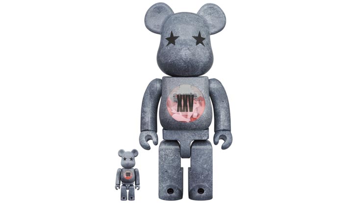 BE@RBRICK atmos × STAPLE TYPE-5 100％ & 400％