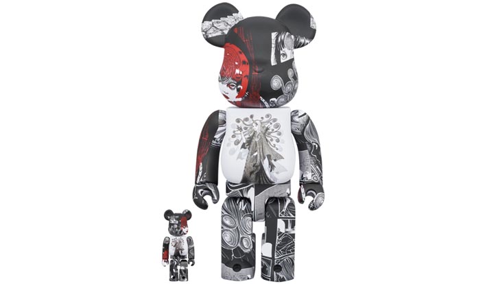 BE@RBRICK S'YTE × Junji Ito UZUMAKI 100％ & 400％
