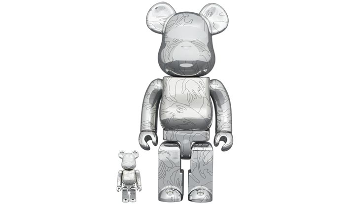 BE@RBRICK AAPE BY A BATHING APE(R) 10th Anniversary 100％ & 400％