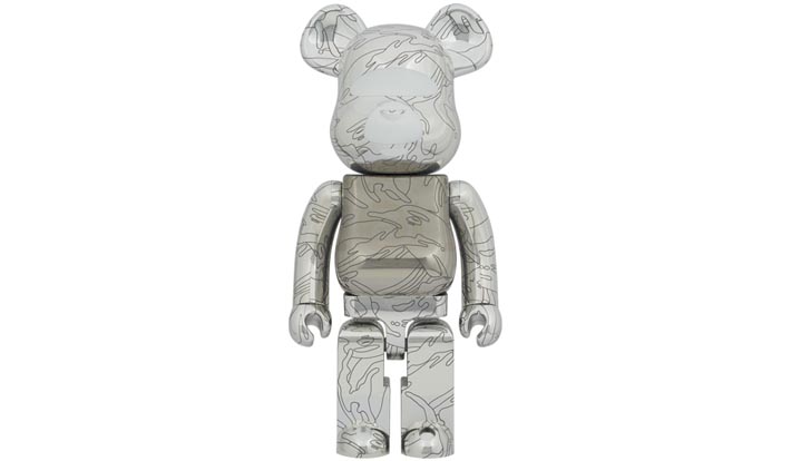 BE@RBRICK AAPE BY A BATHING APE(R) 10th Anniversary 1000％