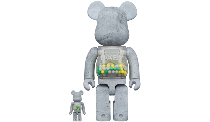 MY FIRST BE@RBRICK “CONCRETE” 100％ & 400％