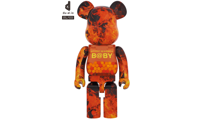 MY FIRST BE@RBRICK B@BY FLAME Ver. 1000％