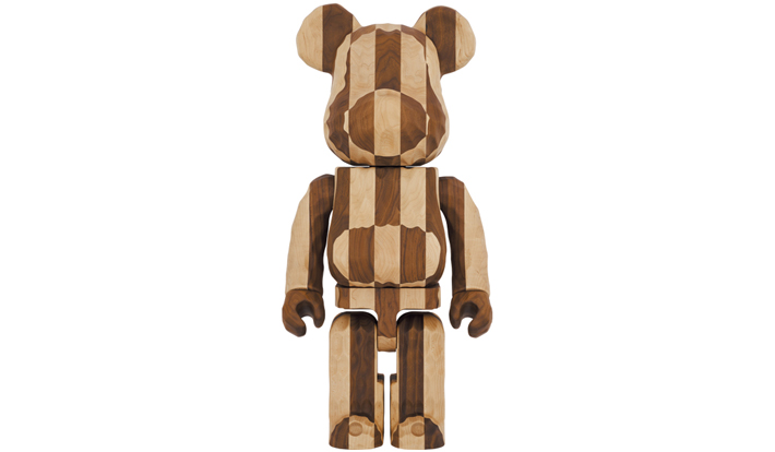 BE@RBRICK カリモク fragmentdesign 1000％ carved wooden - LONGITUDINAL CHESS