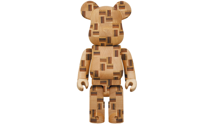 BE@RBRICK カリモク 寄木 CHESS 400％