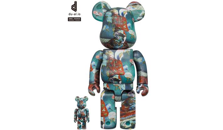 BE@RBRICK Boston Museum Claude Monet "LA JAPONAISE" 100％ & 400％