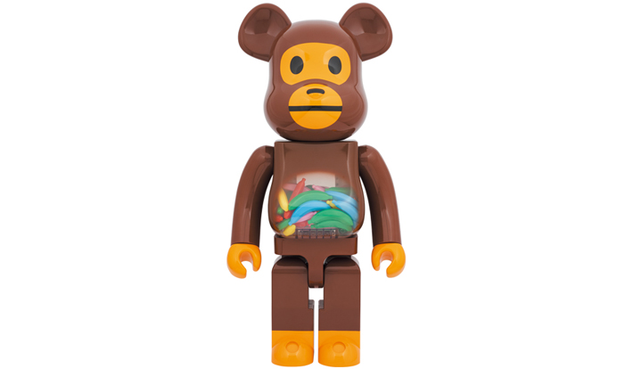 BE@RBRICK BABY MILO(R) AND BANANA 1000％