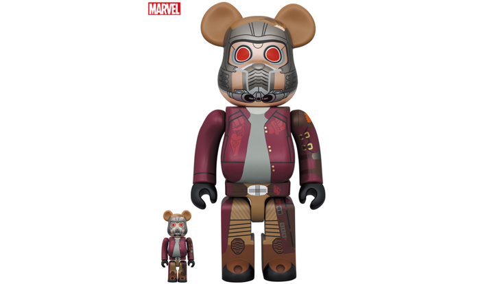 BE@RBRICK STAR-LORD 100％ & 400％