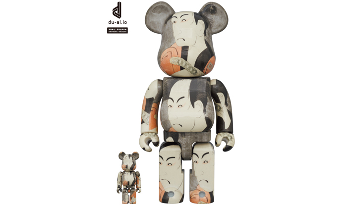 BE@RBRICK Boston Museum 東洲斎写楽 「市川男女蔵の奴一平」 100