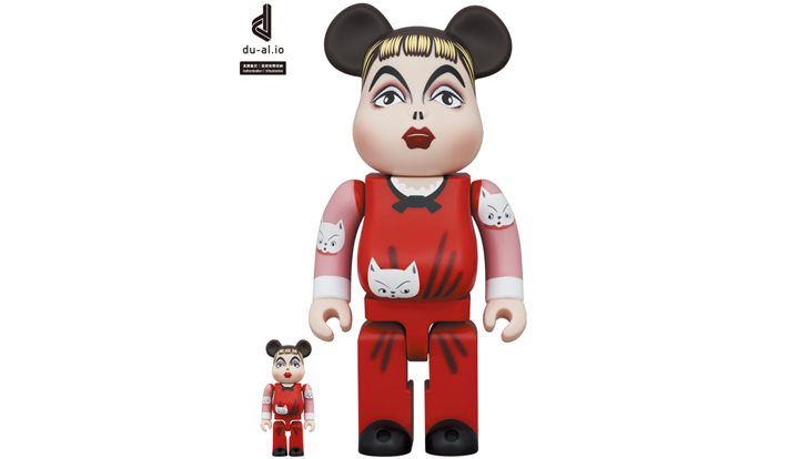 BE@RBRICK 金子國義 "猫が好き" 100％ & 400％