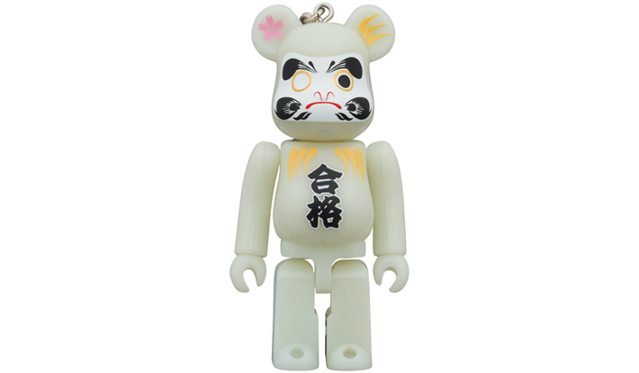BE@RBRICK 達磨 合格 蓄光 100％