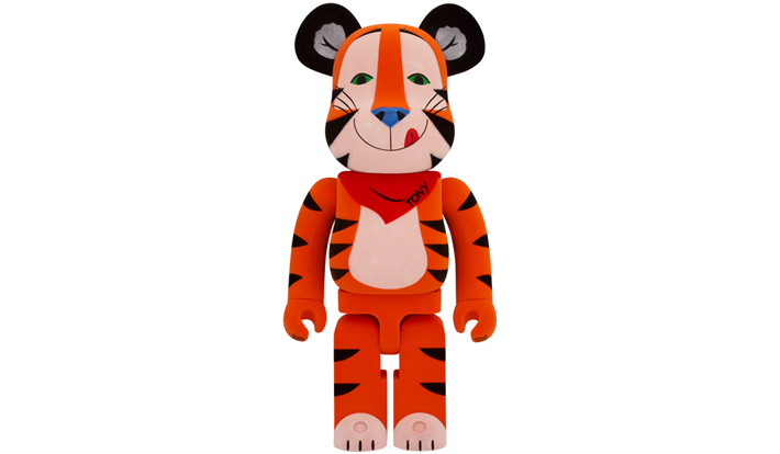 BE@RBRICK TONY THE TIGER VINTAGE FLOCKY Ver.1000％