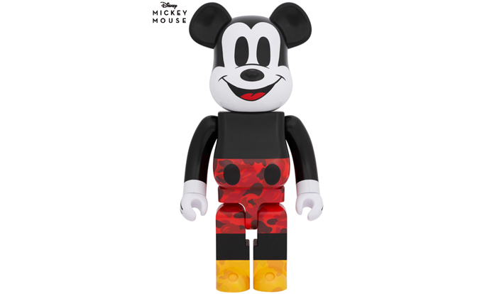 BE@RBRICK BAPE(R) MICKEY MOUSE COLOR Ver.1000％