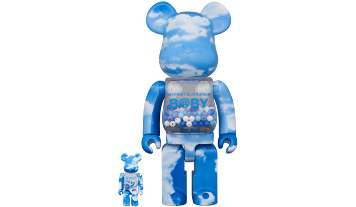 MY FIRST BE@RBRICK B@BY BLUE SKY Ver.100％ & 400％