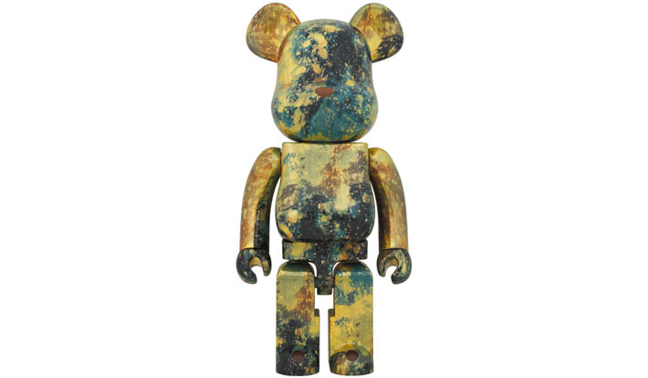 BE@RBRICK PUSHEAD #5 GOLD 1000％