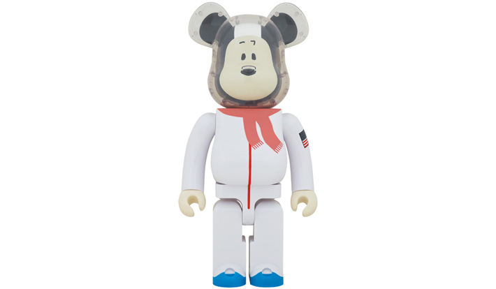 BE@RBRICK ASTRONAUT SNOOPY 1000％