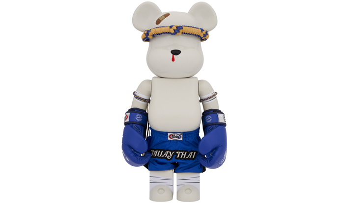 BE@RBRICK Muay Thai Blue 1000％