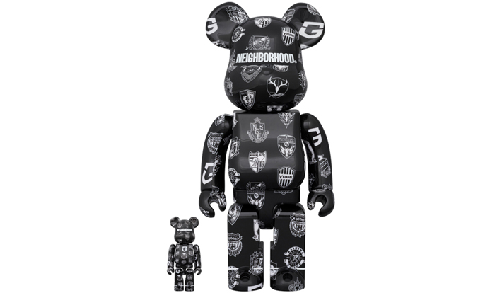 BE@RBRICK NEIGHBORHOOD(R) × J.LEAGUE 30th Anniv. 100％ & 400％
