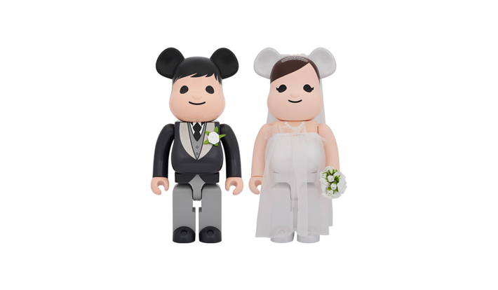 BE@RBRICK グリーティング 結婚 #3 PLUS 1000％