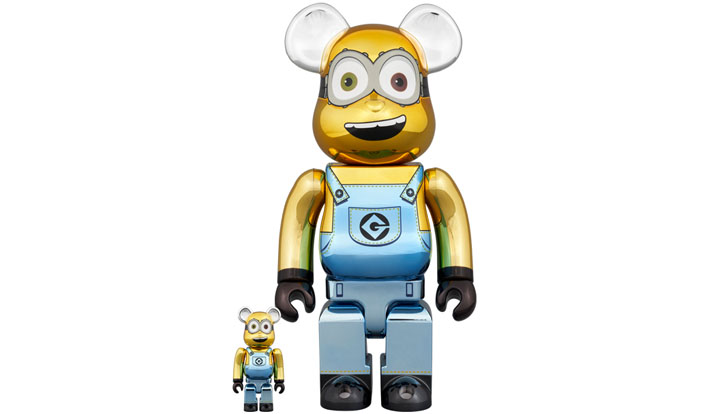 BE@RBRICK BOB Chrome Ver. 100％ & 400％