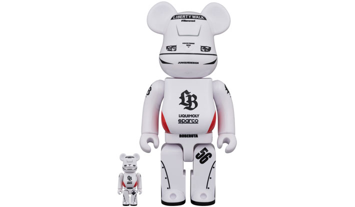 BE@RBRICK リバ40くん 100％ & 400％