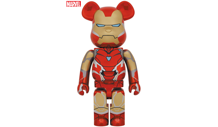 BE@RBRICK IRON MAN MARK85 CHROME Ver. 1000％