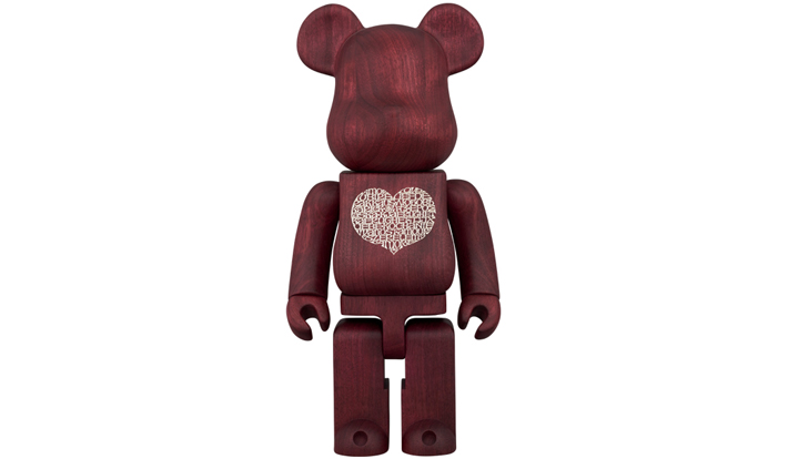 BE@RBRICK カリモク Alexander Girard International Love Heart 400％