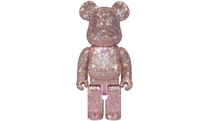 BE@RBRICK CRYSTAL PINK 400％